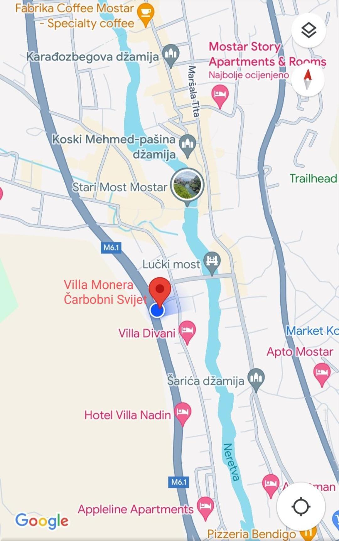 Villa Monera Apartments & Rooms & Free Garage Μόσταρ Εξωτερικό φωτογραφία