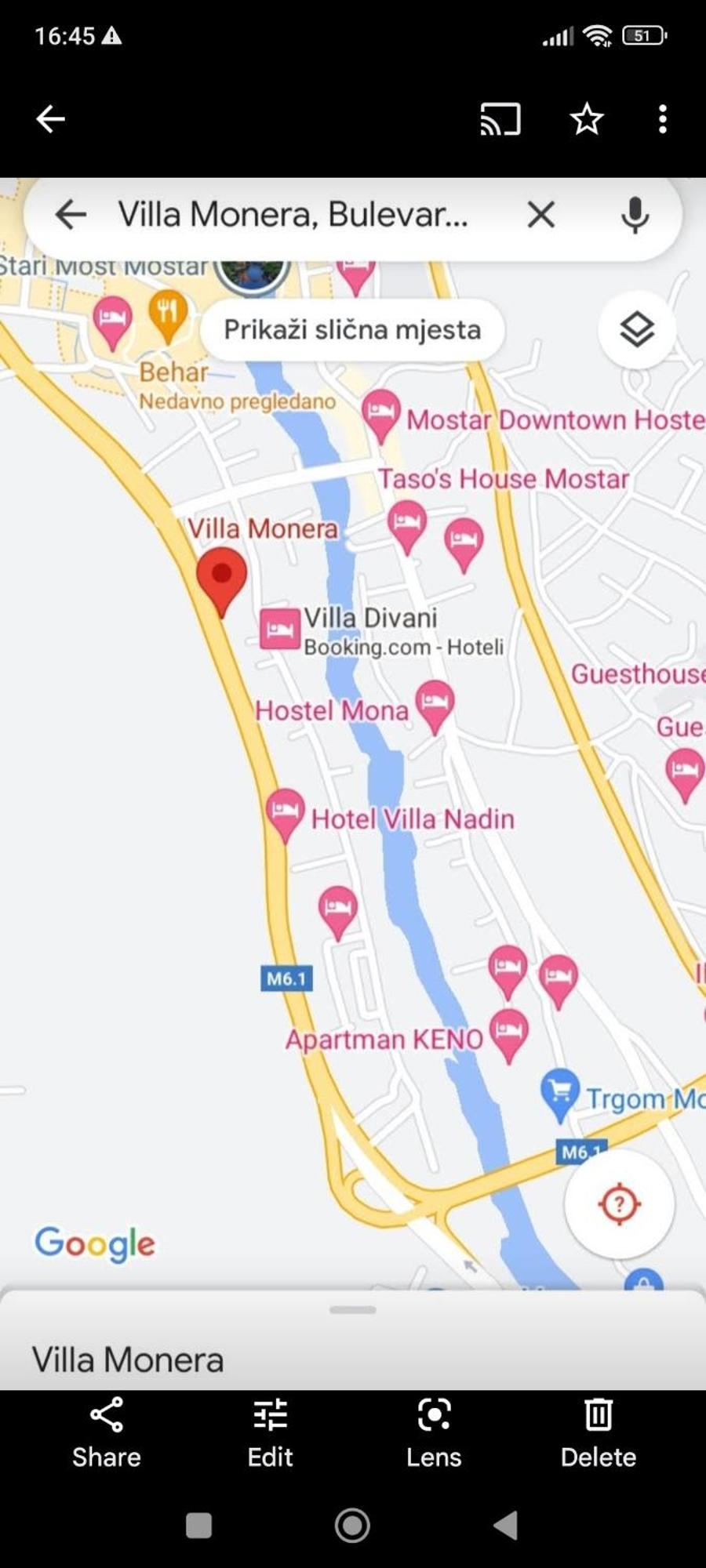 Villa Monera Apartments & Rooms & Free Garage Μόσταρ Εξωτερικό φωτογραφία